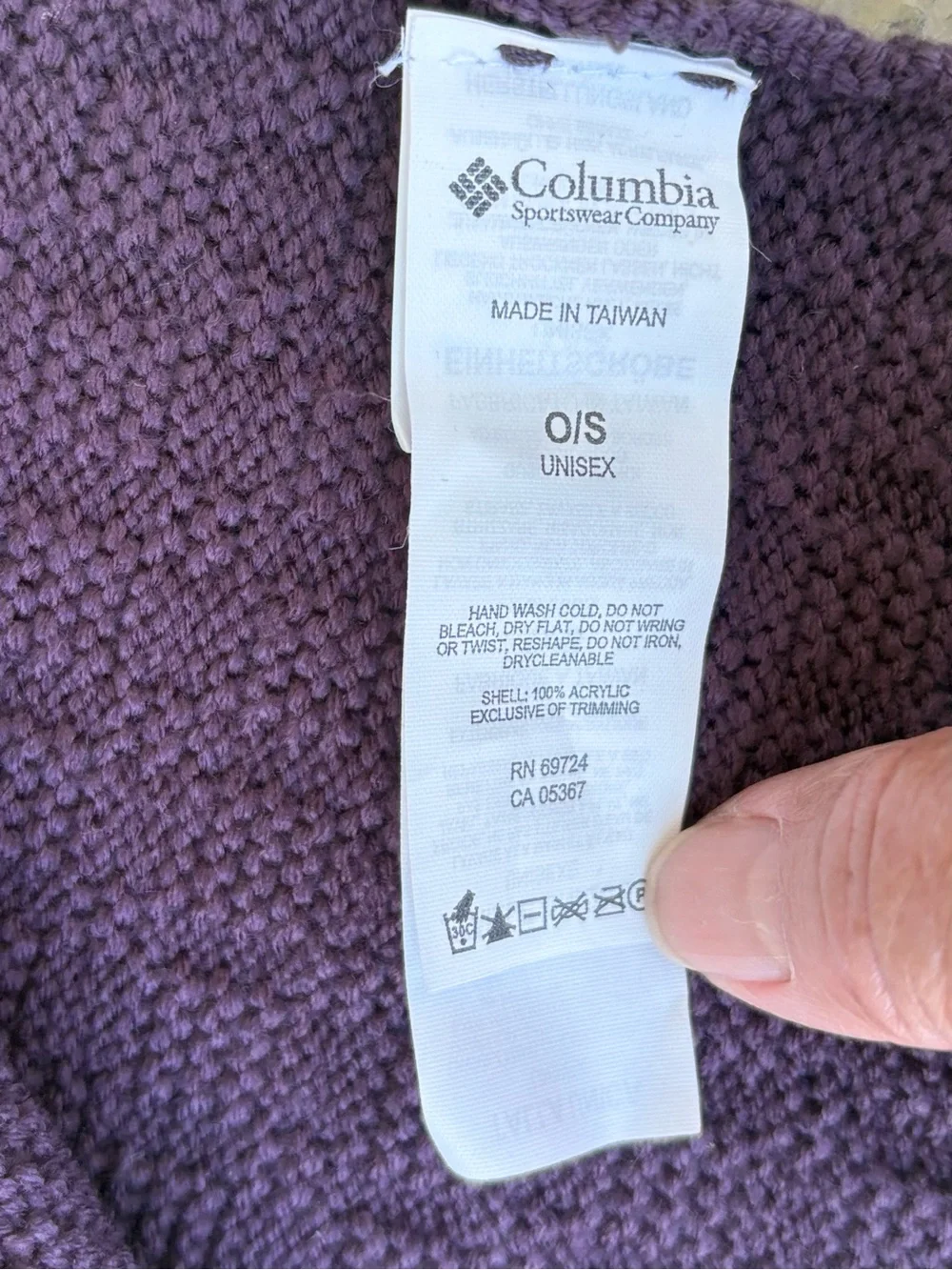 Columbia soft knit